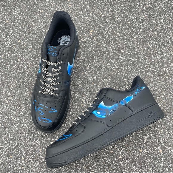 Nike | Shoes | Air Force Custom Fuego | Poshmark